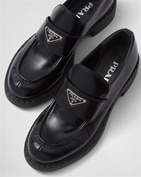 prada loafer damen|prada chunky loafer.